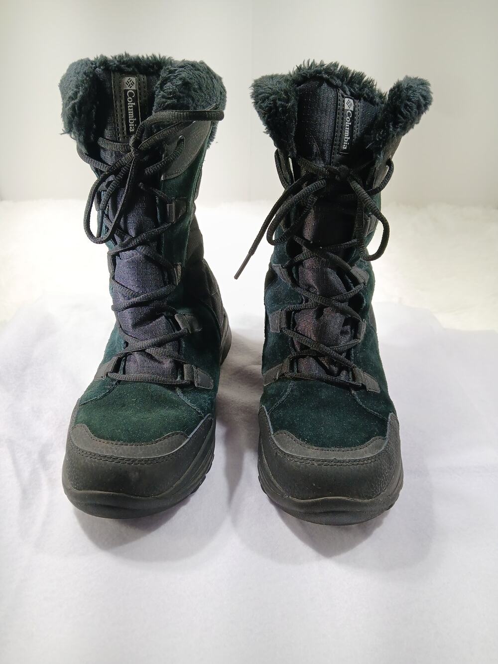 Columbia Ice Maiden II Black Snow Boots- Women's Size 11
